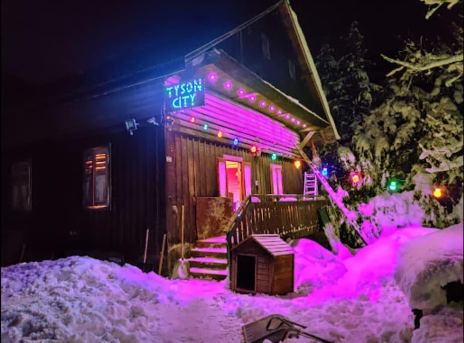 Chalet 8 Personnes + Grand Terrain Et Riviere Entremont Eksteriør bilde